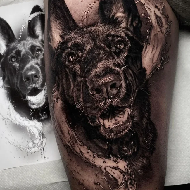 Realistic Tattoo