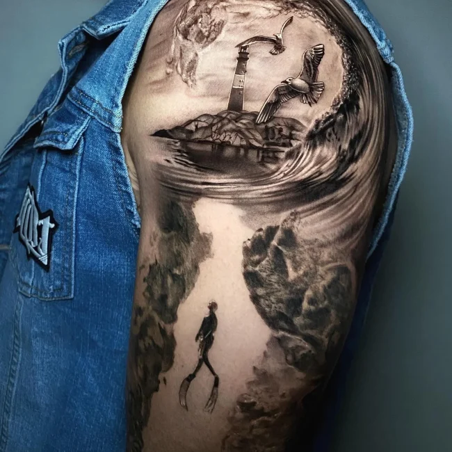 Realistic Tattoo