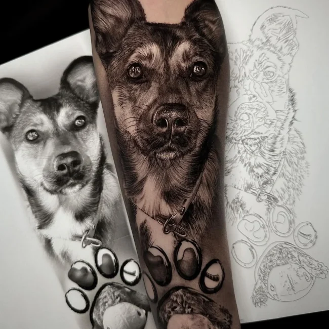 Realistic Tattoo