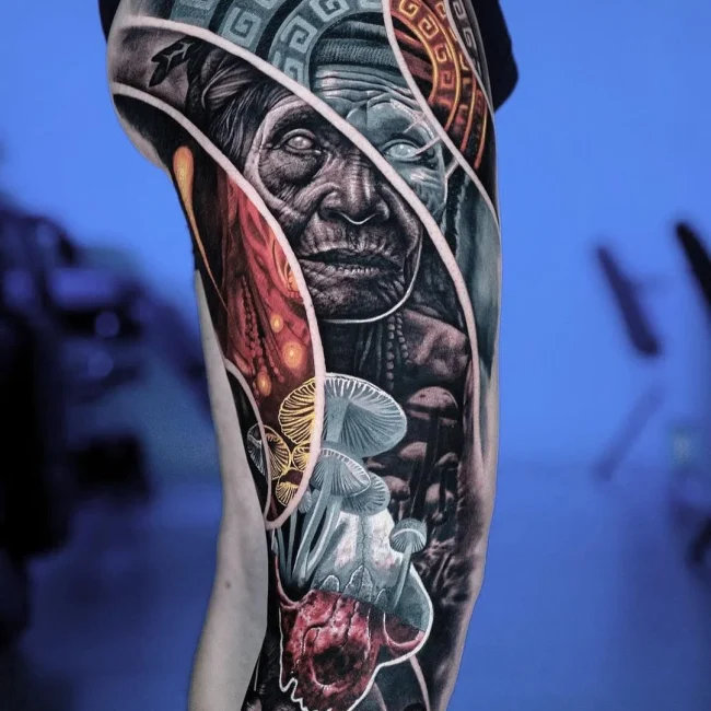 Realistic Tattoo