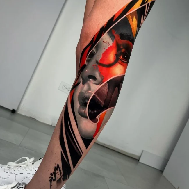 Realistic Tattoo