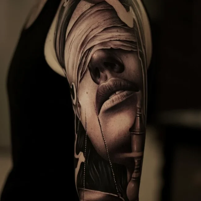 Realistic Tattoo