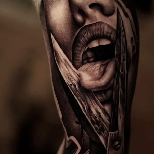 Realistic Tattoo